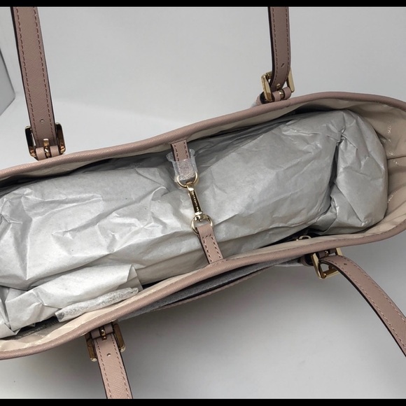 NWT Michael Kors center stripe Fawn  tote - Picture 6 of 7